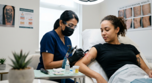 Saline Tattoo Removal