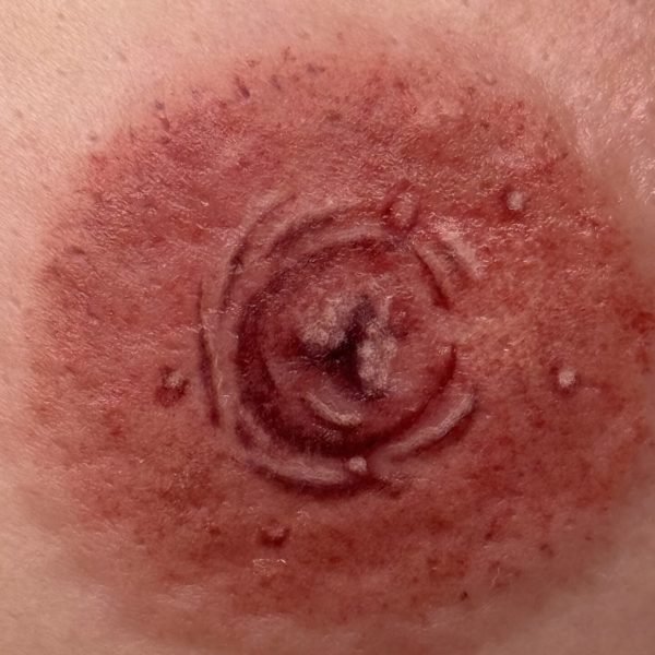 3D Areola Tattoo Up Close